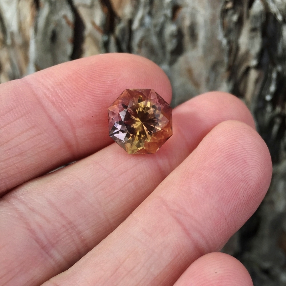 USA Cut Bright And Clean Natural Ametrine 7.27 ct Litnon.com