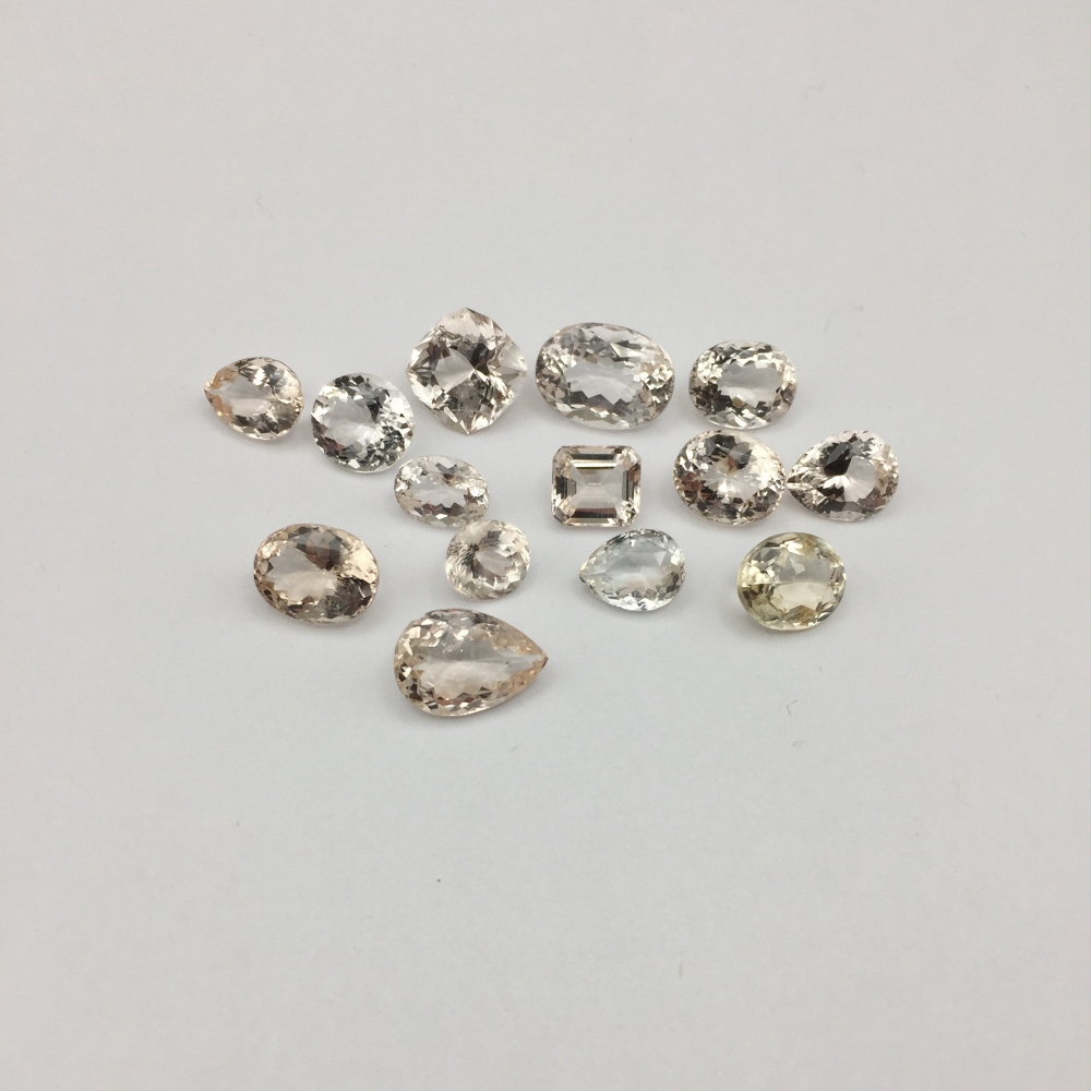Close Out Natural Champagne Topaz Pakistan Lot 57.30 Carats  Litnon.com