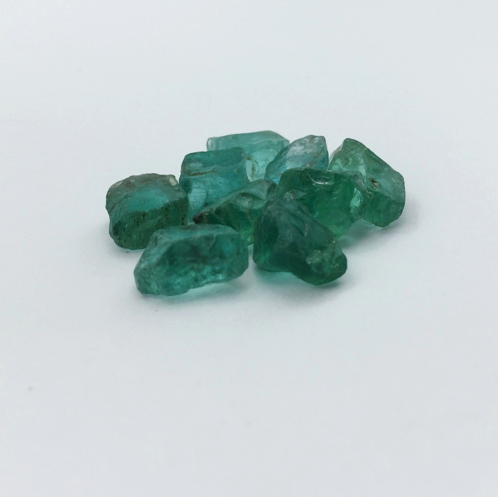 Old Stock Blue Green Apatite Facet Rough Madagascar 29.85 Carats  Litnon.com