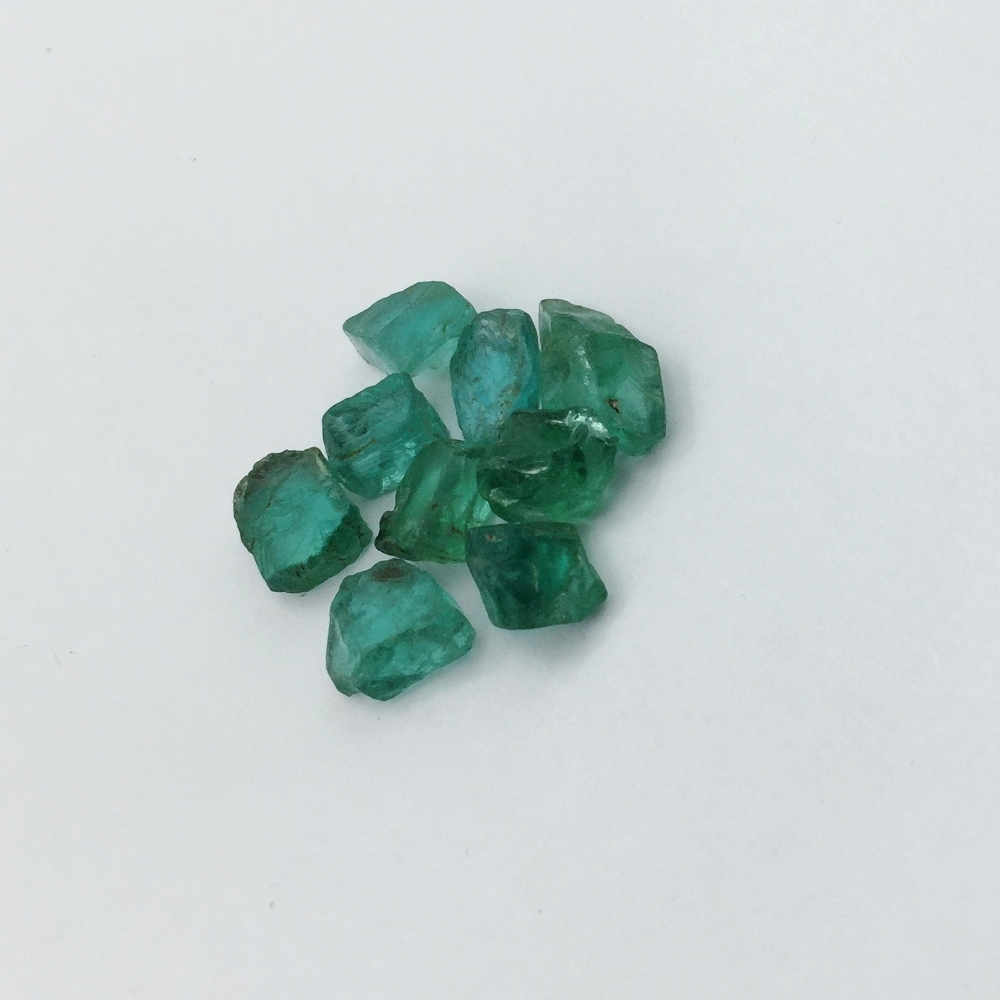 Old Stock Blue Green Apatite Facet Rough Madagascar 29.85 Carats  Litnon.com