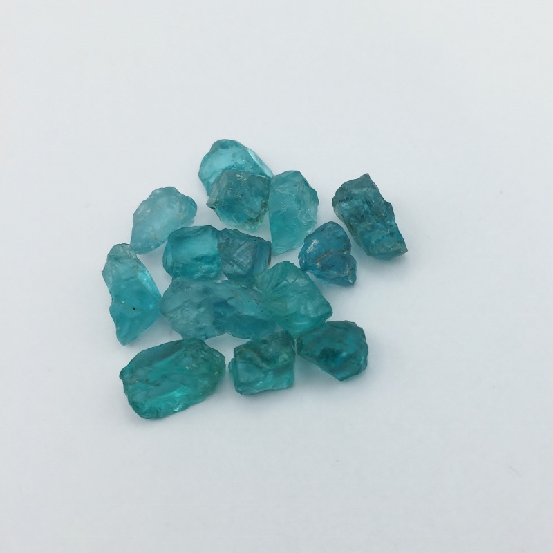 Old Stock Blue Green Apatite Facet Rough Madagascar 41.76 carats GLI Litnon.com