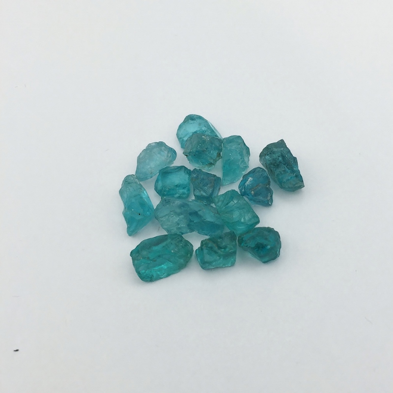 Old Stock Blue Green Apatite Facet Rough Madagascar 41.76 carats GLI Litnon.com