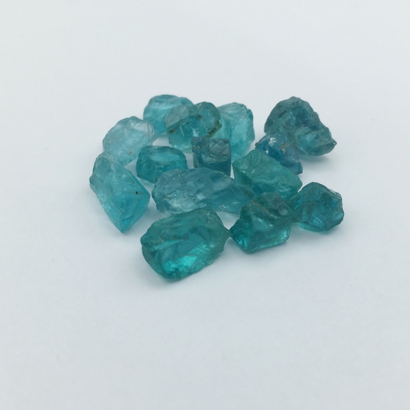 Old Stock Blue Green Apatite Facet Rough Madagascar 41.76 carats GLI Litnon.com
