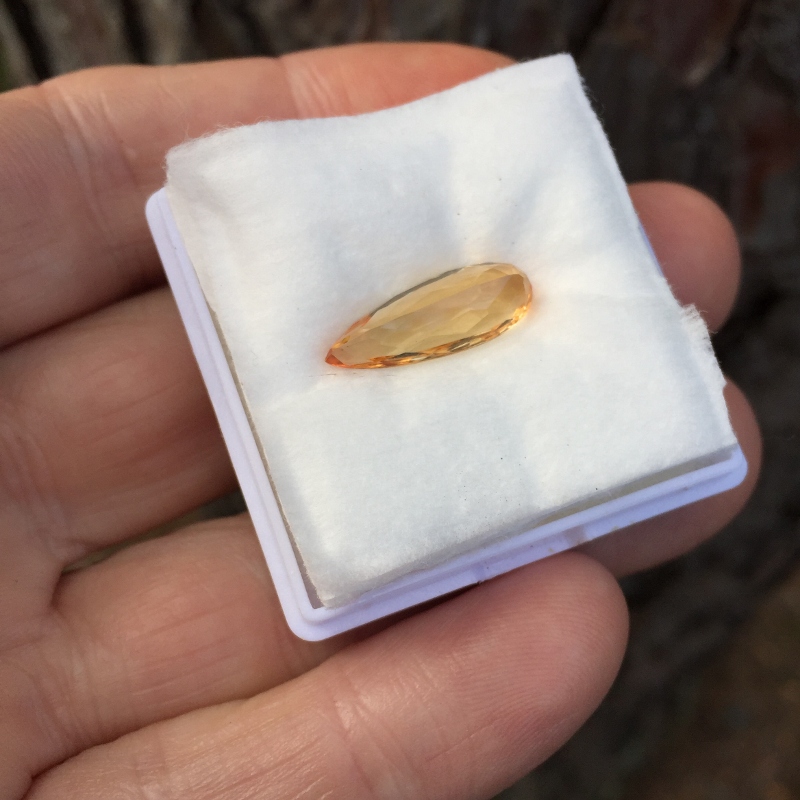 Vintage Natural Imperial Topaz From Ouro Preto Brazil 5.46 Carats  Litnon.com