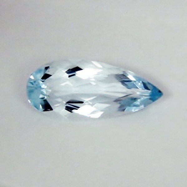 Nice Color and Quality Old Stock Aquamarine Brazil 11.99 Carats  Litnon.com