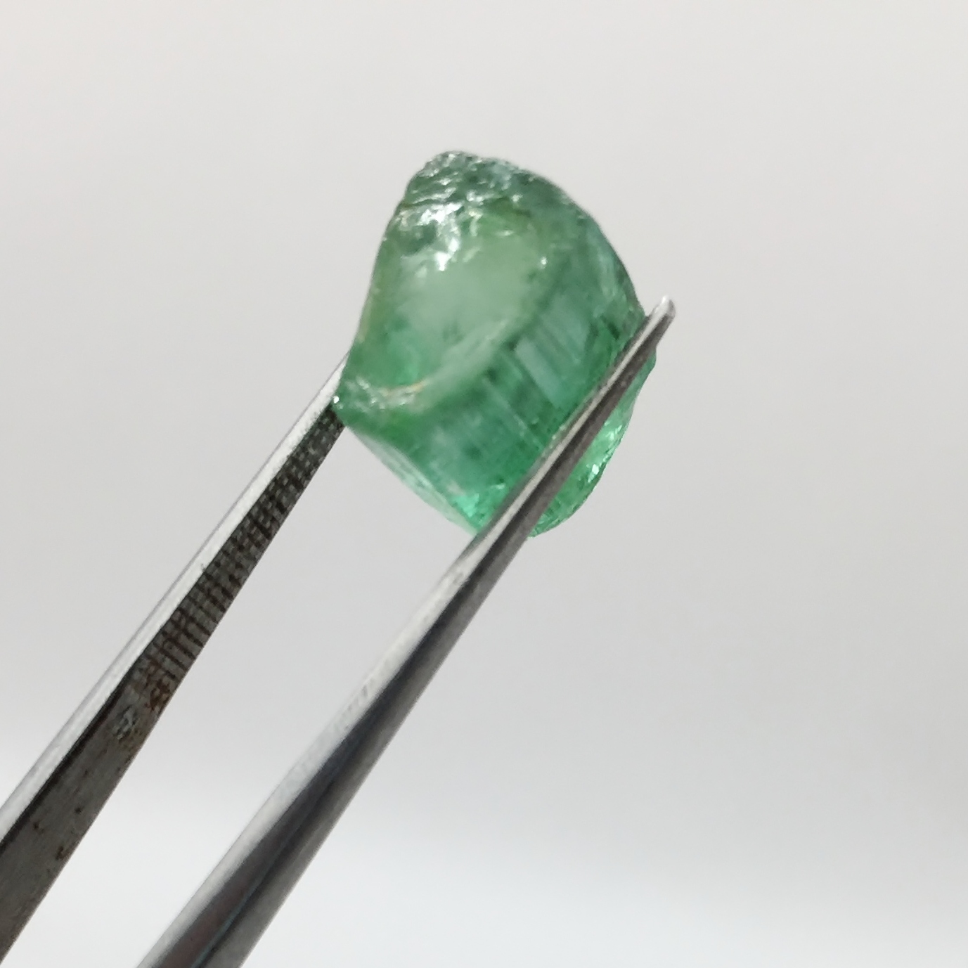  Mint Green Tourmaline Facet Rough Afghanistan 7.97 Carats  Litnon.com