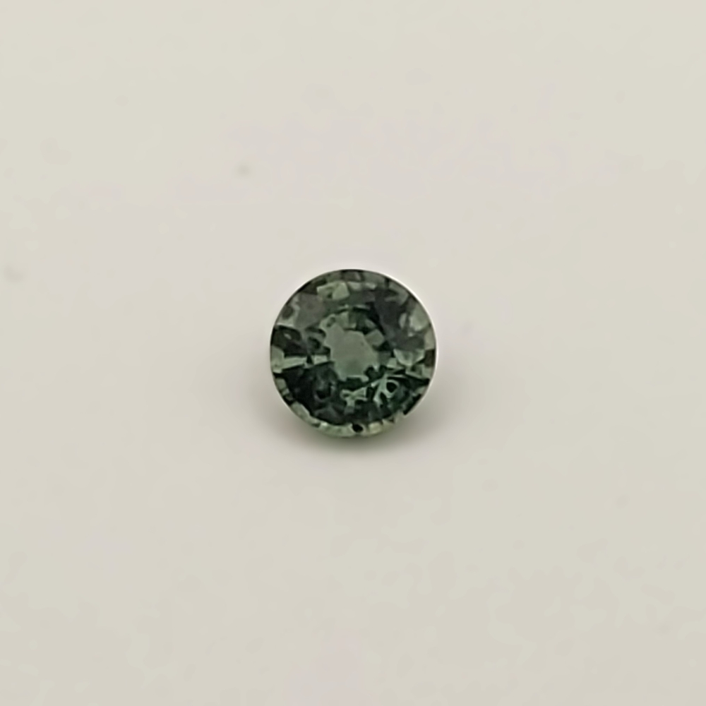 1.13ct Natural Montana Sapphire - El Dorado Mine - Round Brilliant Litnon.com