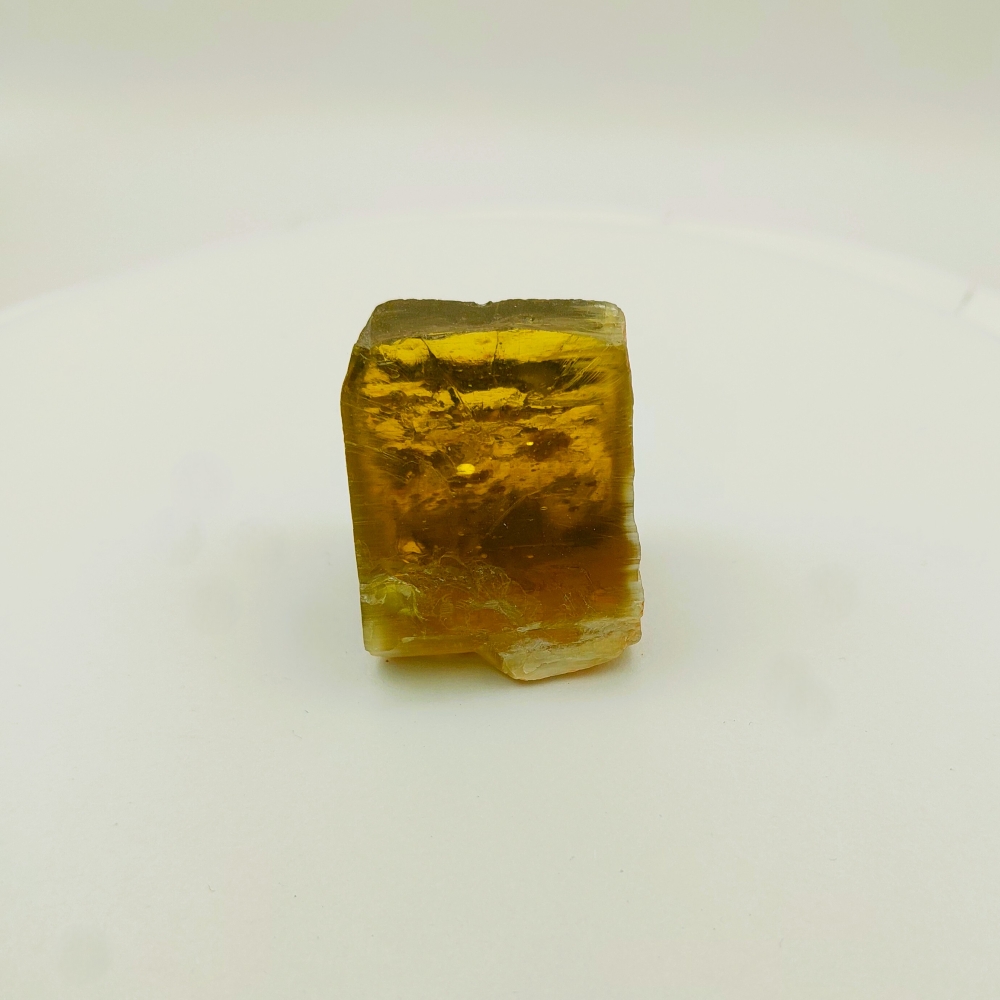 Rare Golden Apatite Rough Madagascar 154.3 Carats Litnon.com