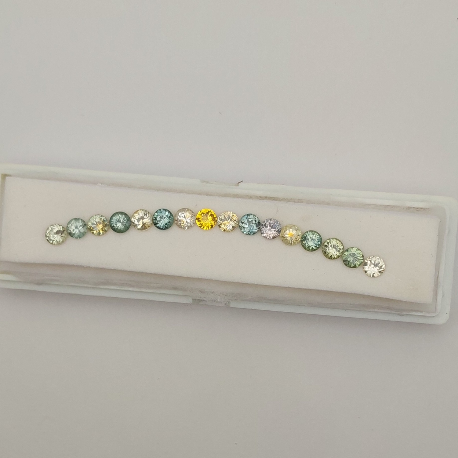 Bright and Pretty Multi-Color Montana Sapphire Suite – 7.25 CTW Litnon.com