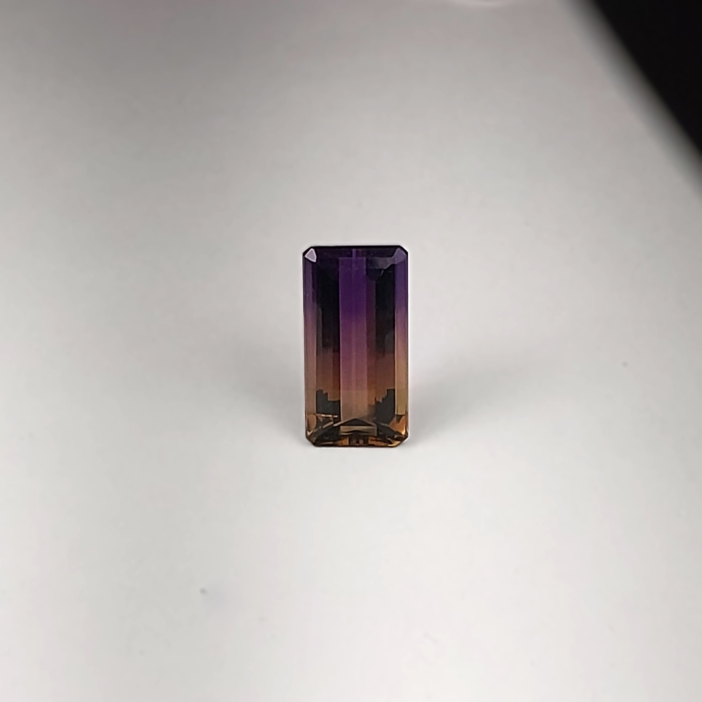 Old Stock - 9.86ct Natural Ametrine - Deep Purple/Gold Litnon.com