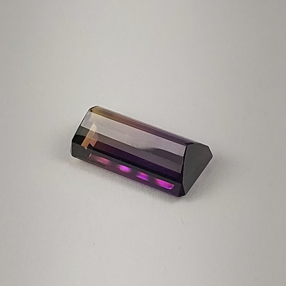 Old Stock - 9.86ct Natural Ametrine - Deep Purple/Gold Litnon.com