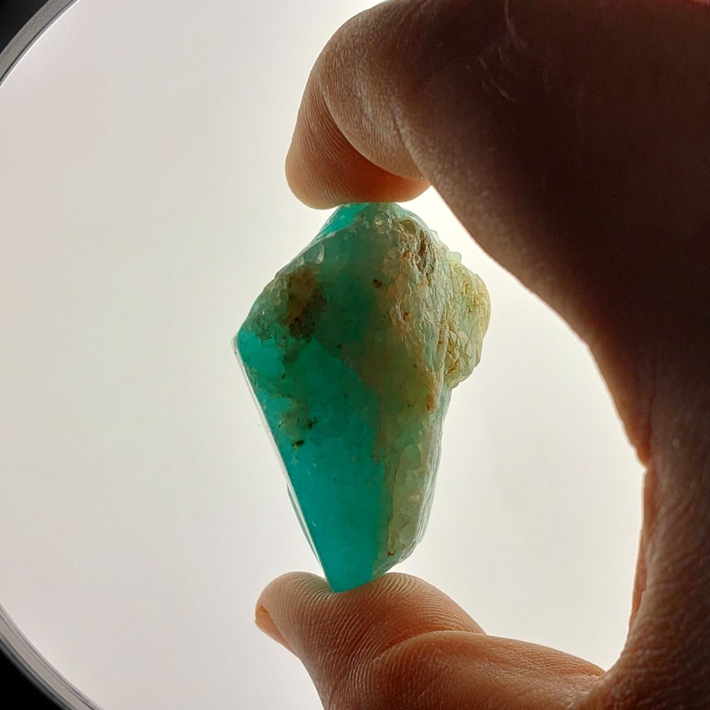 Top Grade Old Stock Gel Gem Silica Chrysocolla 190 Carats Litnon.com