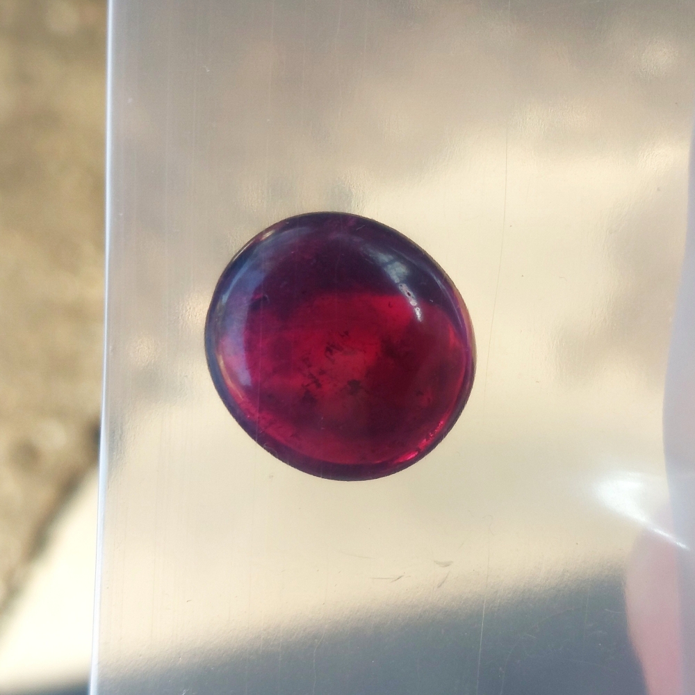 Old Stock Natural Brazil Rubellite Tourmaline Cab 21.02 ct  Litnon.com