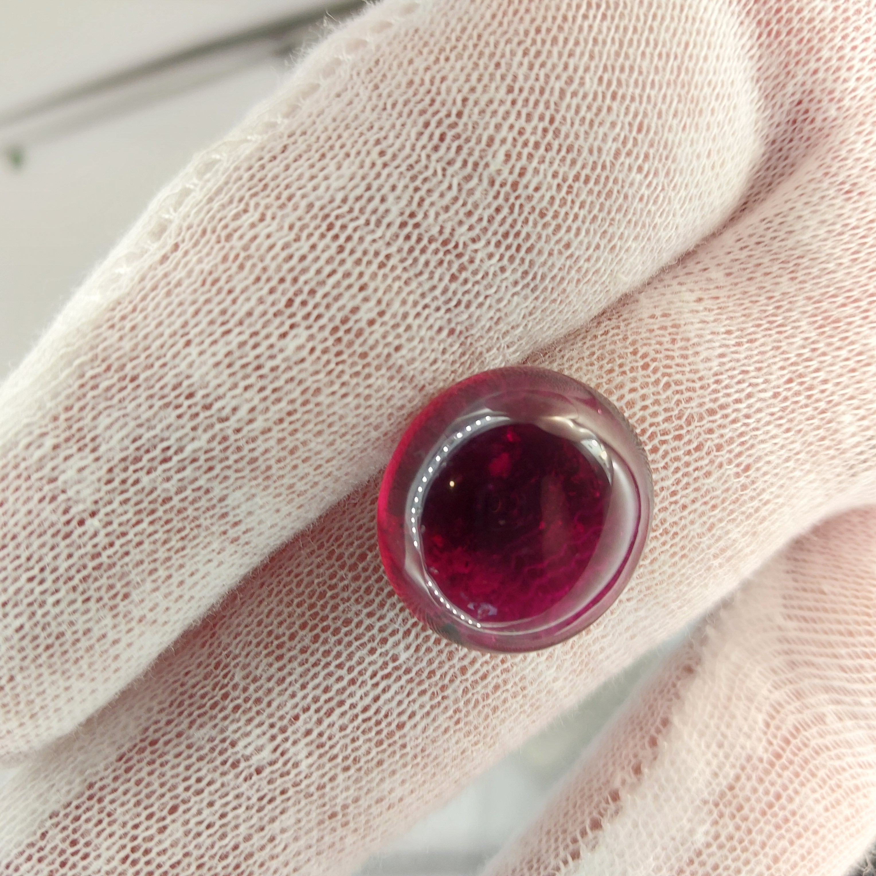 Old Stock Natural Brazil Rubellite Tourmaline Cab 21.02 ct  Litnon.com