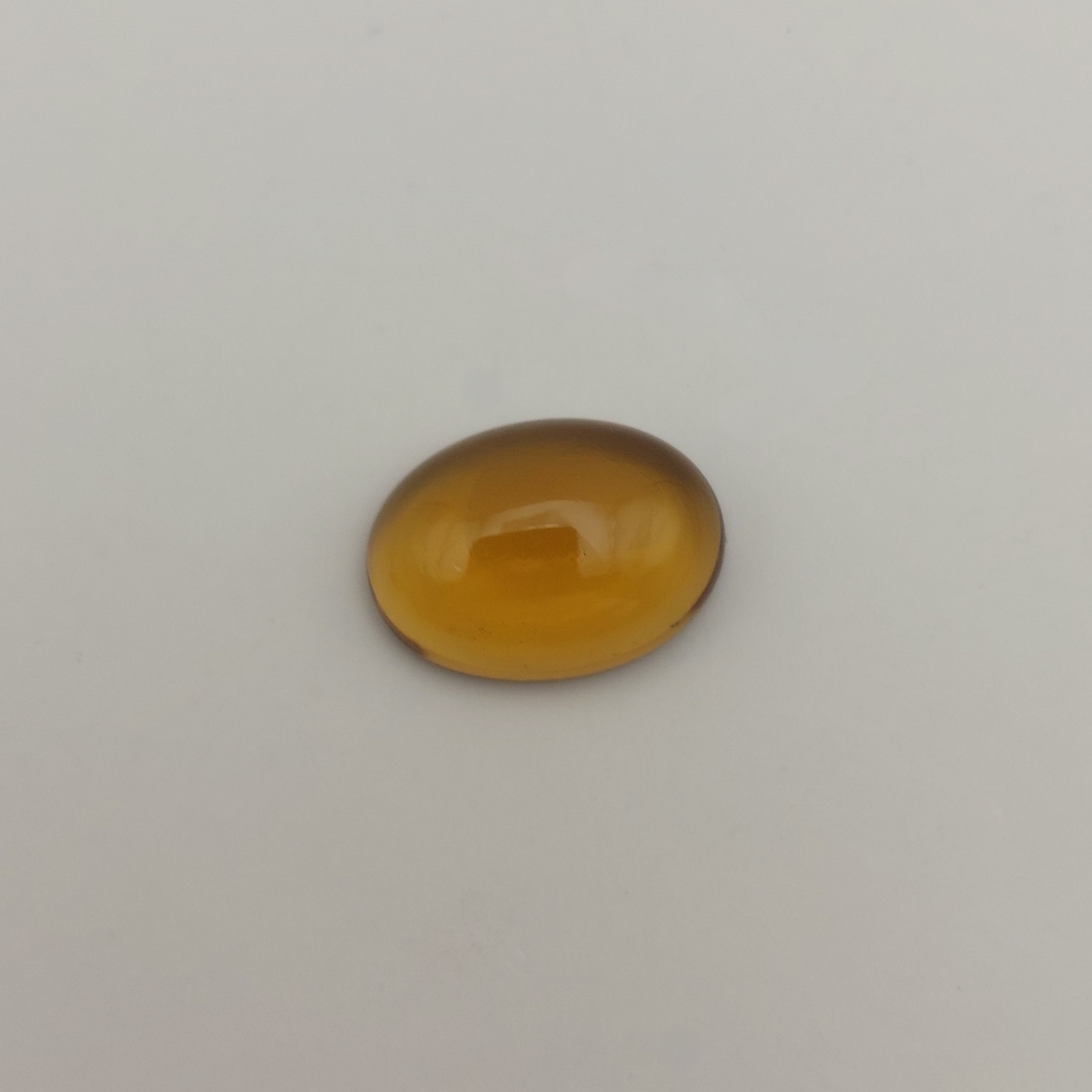 Pretty Color Honey Quartz Cabochon Oval 5.34 Carats Litnon.com