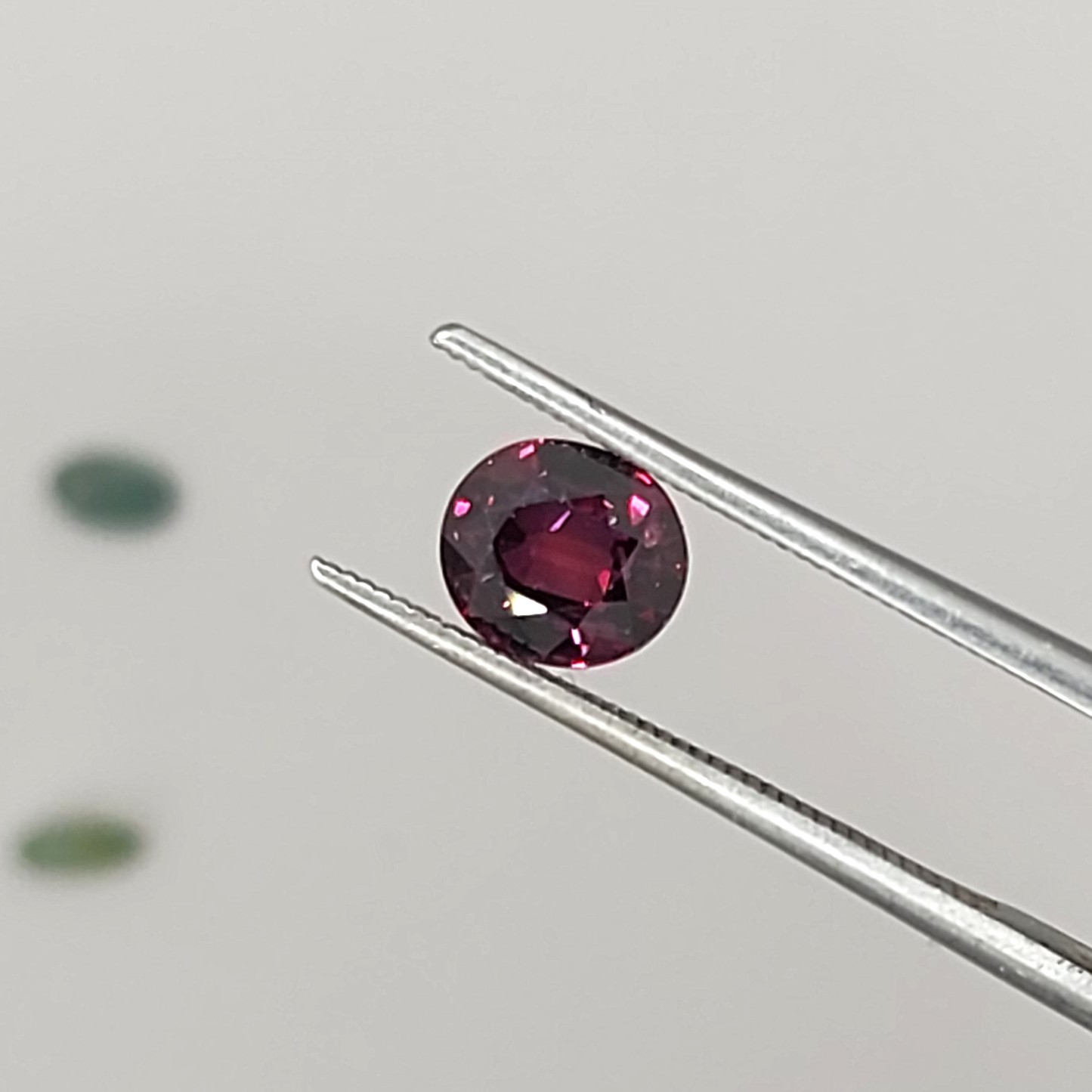 Rare 1.35 Carat Dark Maroon To Red Color Change Sapphire Litnon.com