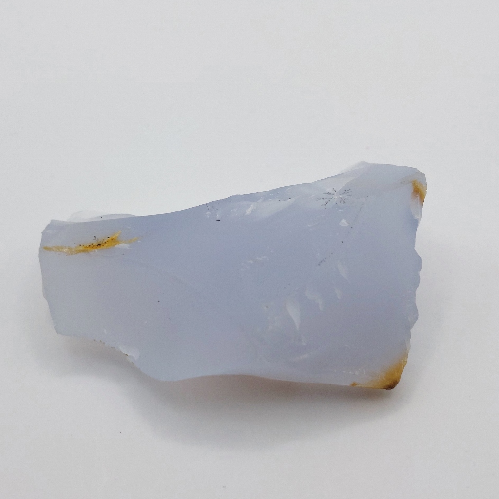 Natural Blue Chalcedony Rough Madagascar 36.5 grams  Litnon.com