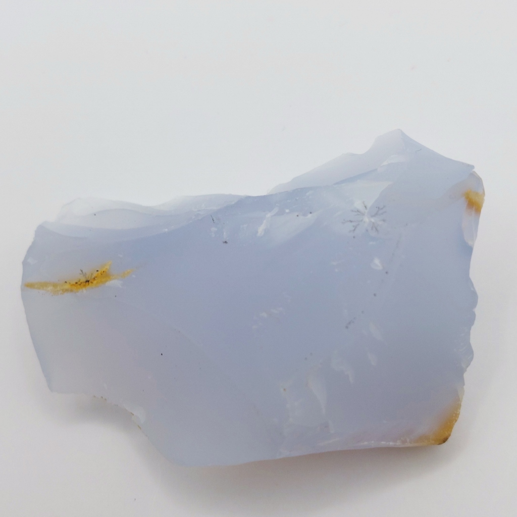 Natural Blue Chalcedony Rough Madagascar 36.5 grams  Litnon.com
