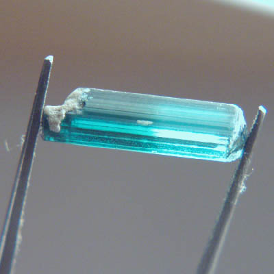 Bi Color Blue Tourmaline Crystal Afghanistan  Litnon.com
