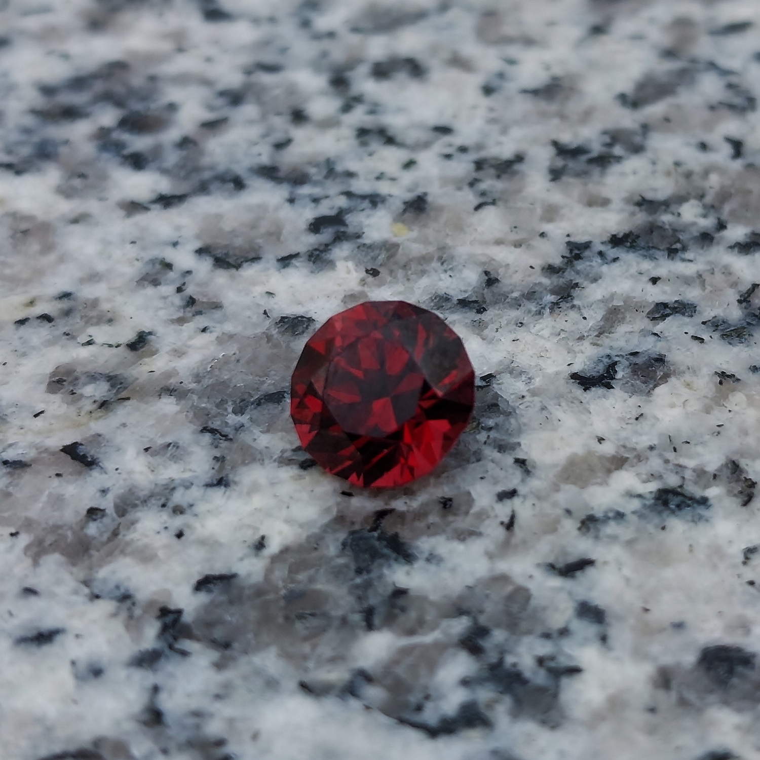 Super Rare Natural Red Zircon Tanzania 2.55 Carats Litnon.com