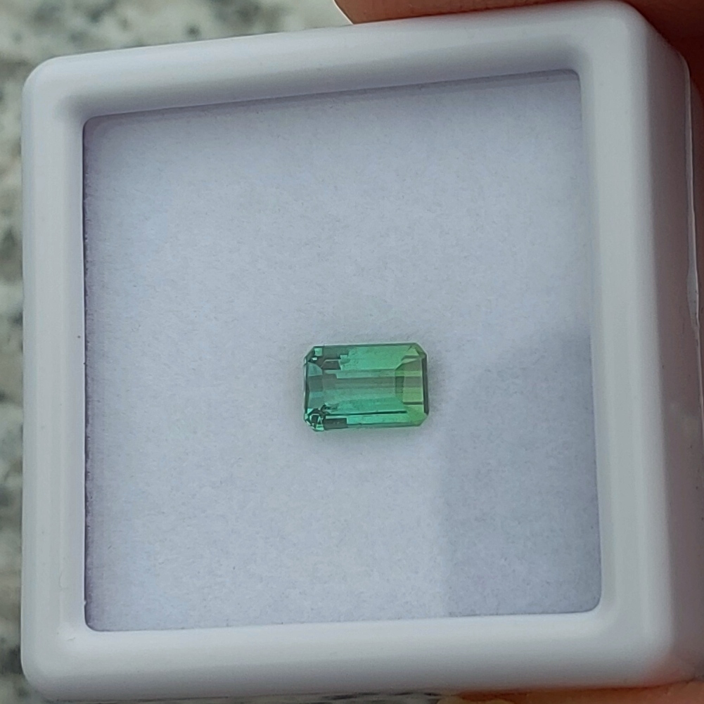 Old Stock Blue Green Tourmaline Brazil 0.49 Carats Litnon.com