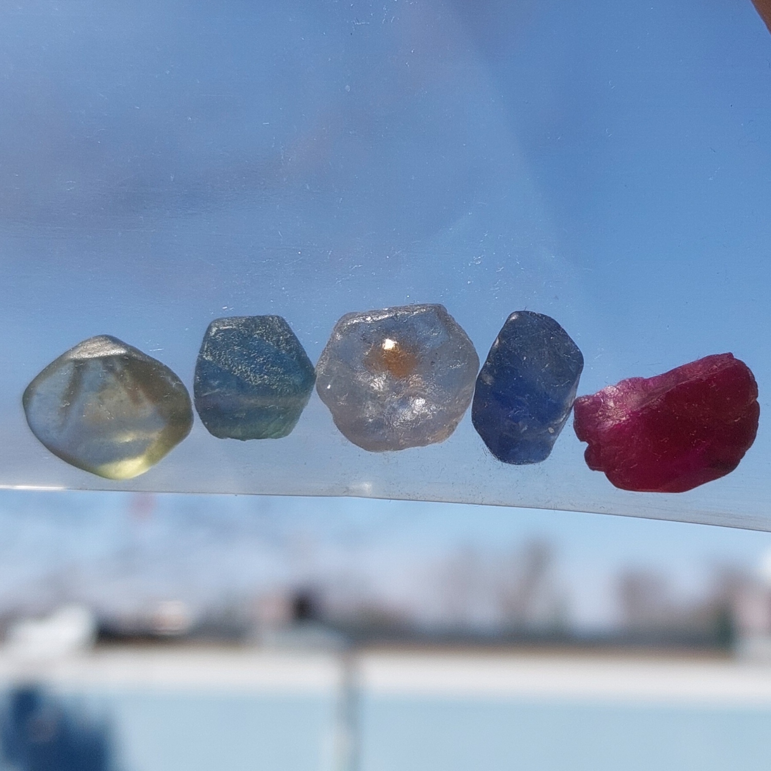 Natural Montana Sapphire Facet Rough 23.51 Carats Litnon.com