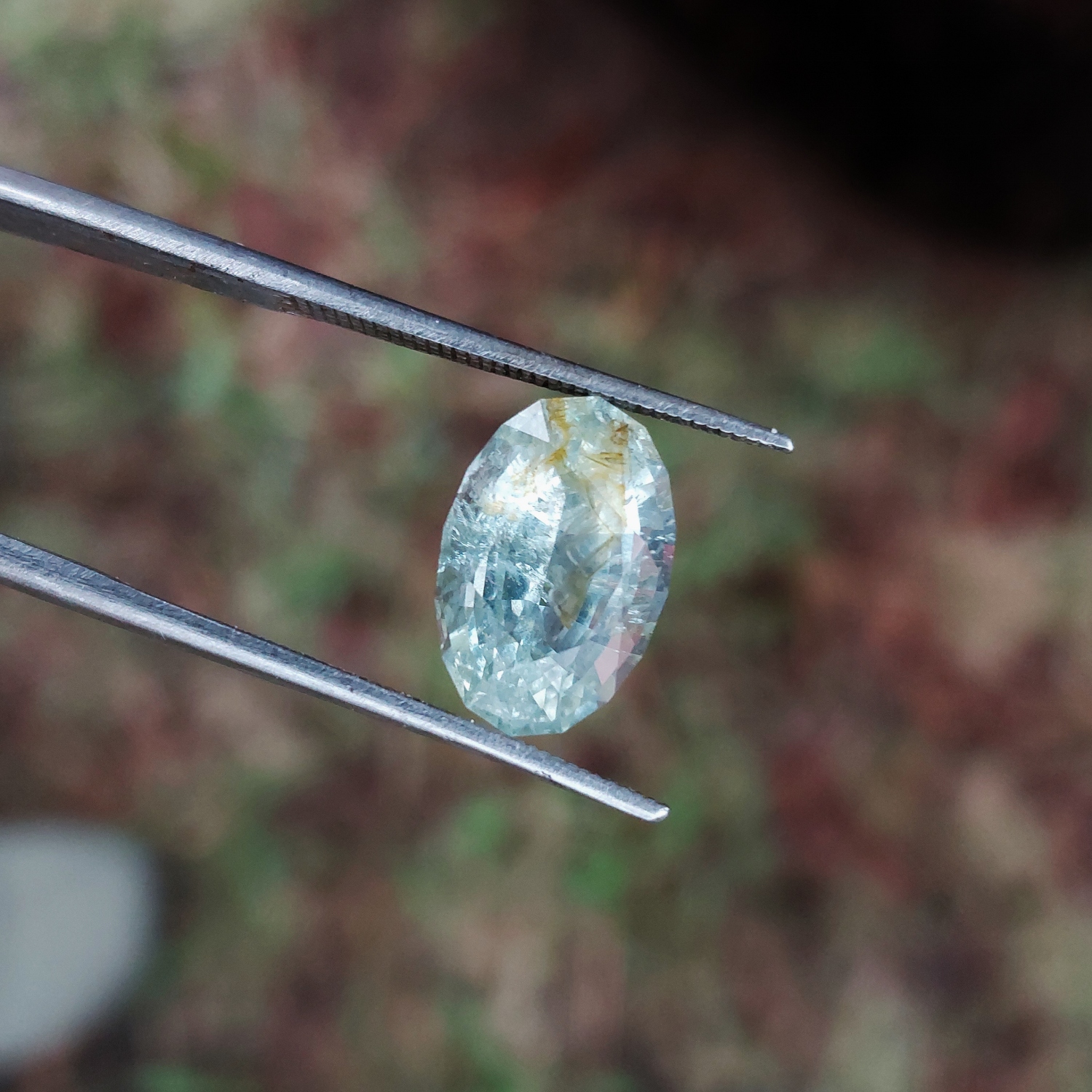 Large Natural Light Blue Montana Sapphire 4.21 Carats Litnon.com