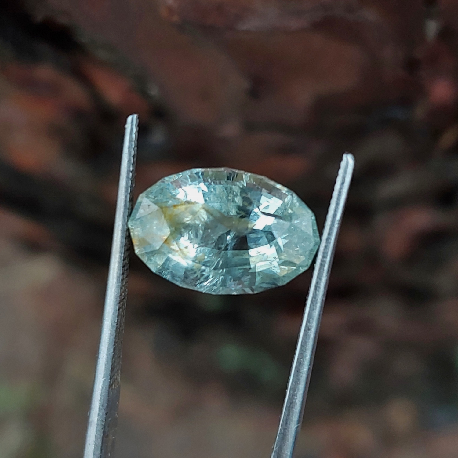 Large Natural Light Blue Montana Sapphire 4.21 Carats Litnon.com