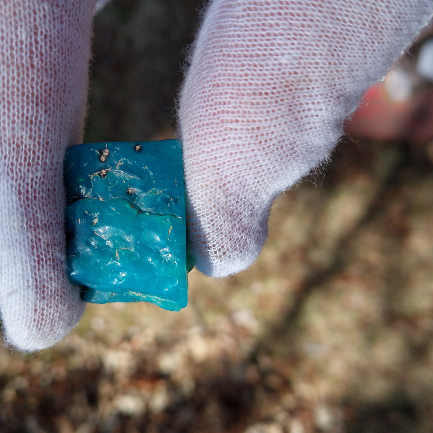 Top Grade Old Stock Gel Gem Silica Chrysocolla – 63.51 Carats Litnon.com