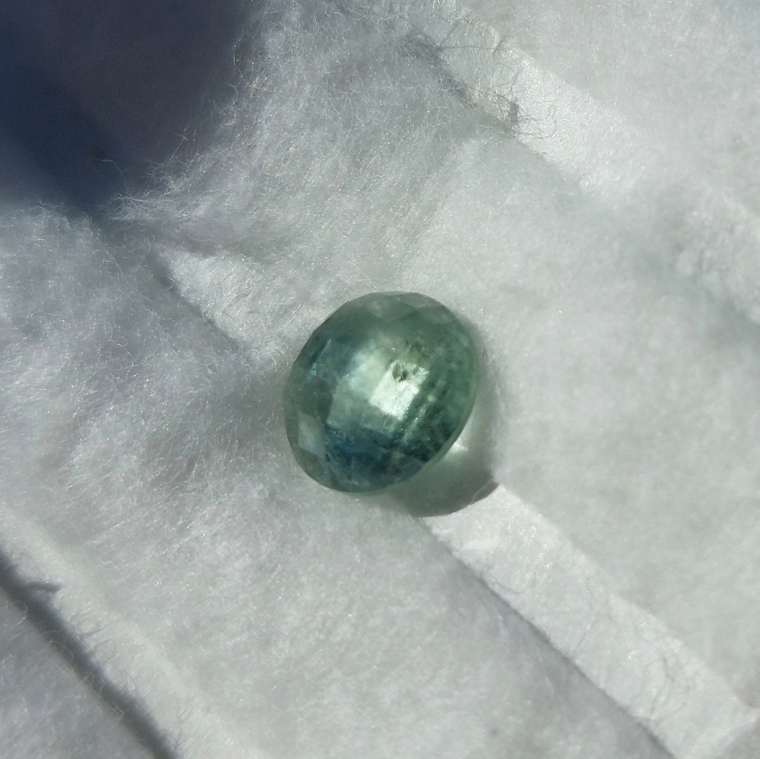 Natural Green Montana Sapphire Rose Cut  1.71 Carats Litnon.com