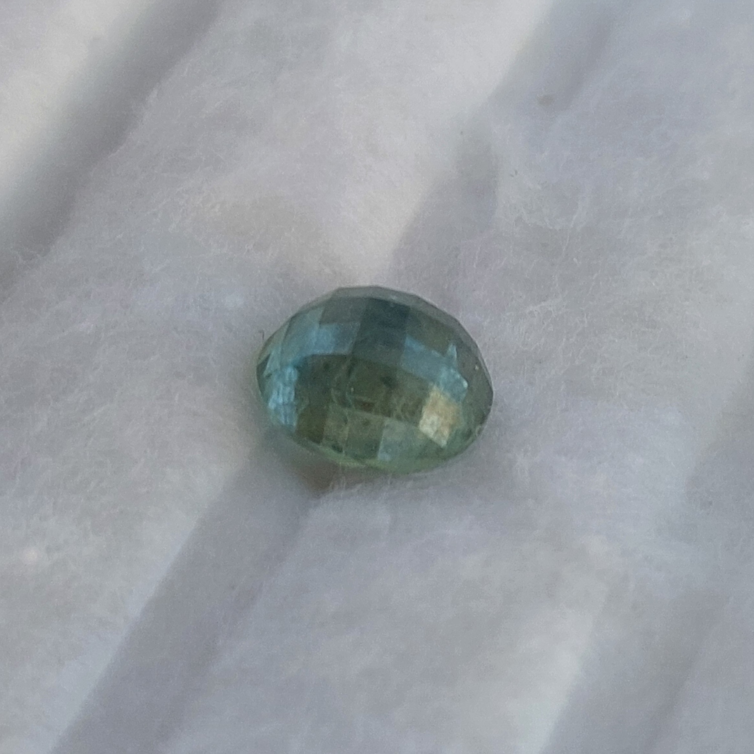 Natural Green Montana Sapphire Rose Cut  1.71 Carats Litnon.com