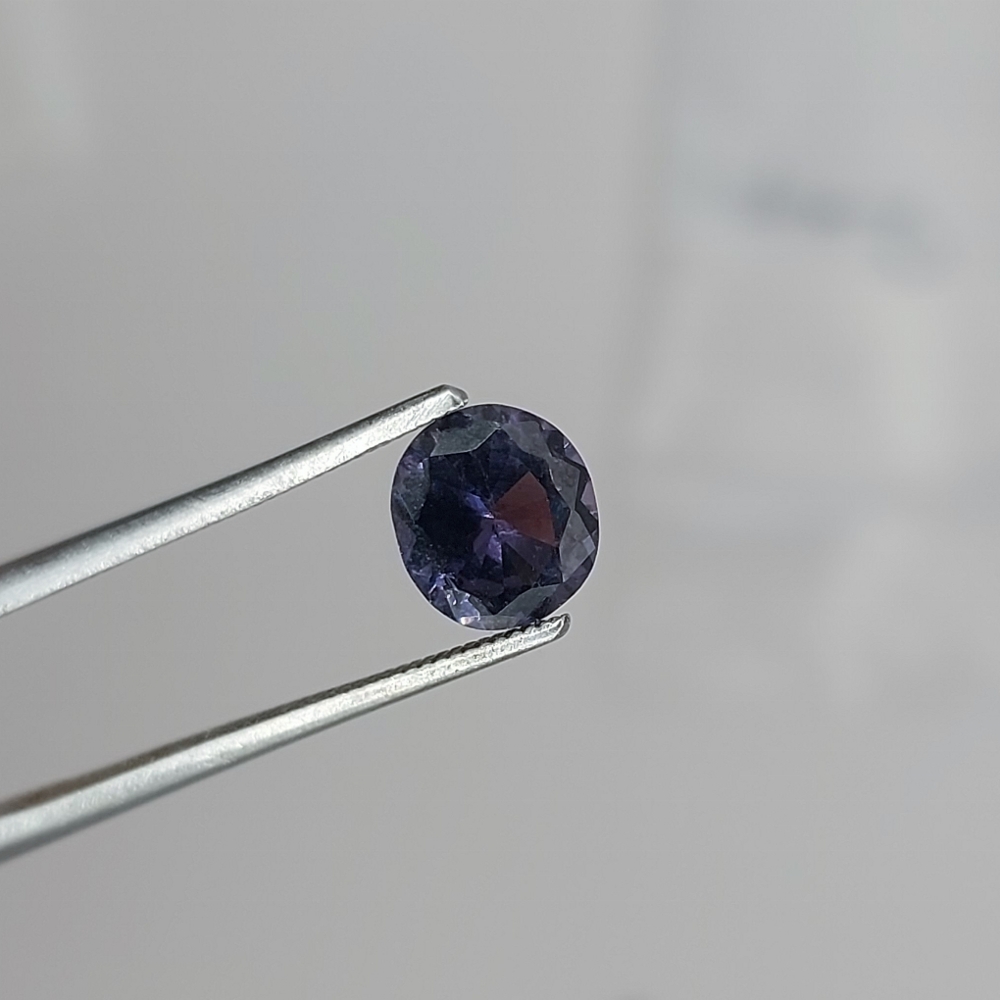 Deep Purple Natural Burmese Spinel 0.88 Carats Litnon.com