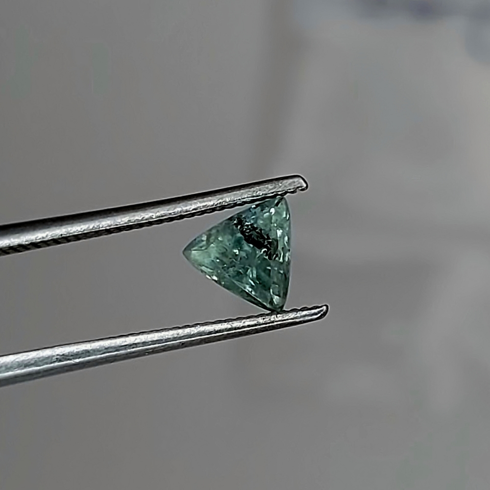 Natural Montana Sapphire Trillion 0.61 Carats  Litnon.com