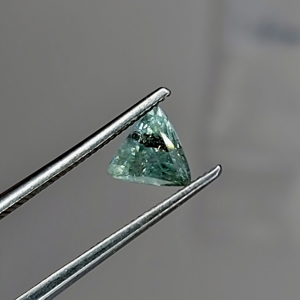 Natural Montana Sapphire Trillion 0.61 Carats  Litnon.com