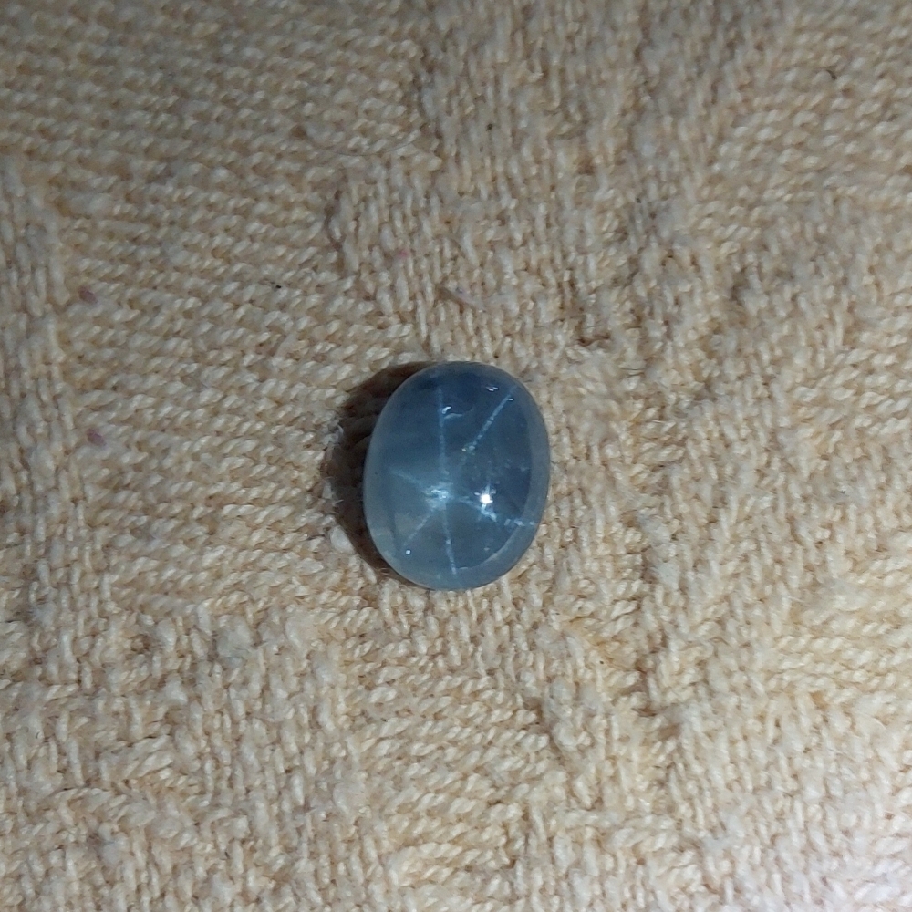 Untreated Blue Star Sapphire Sri Lanka 3.77 ct  Litnon.com