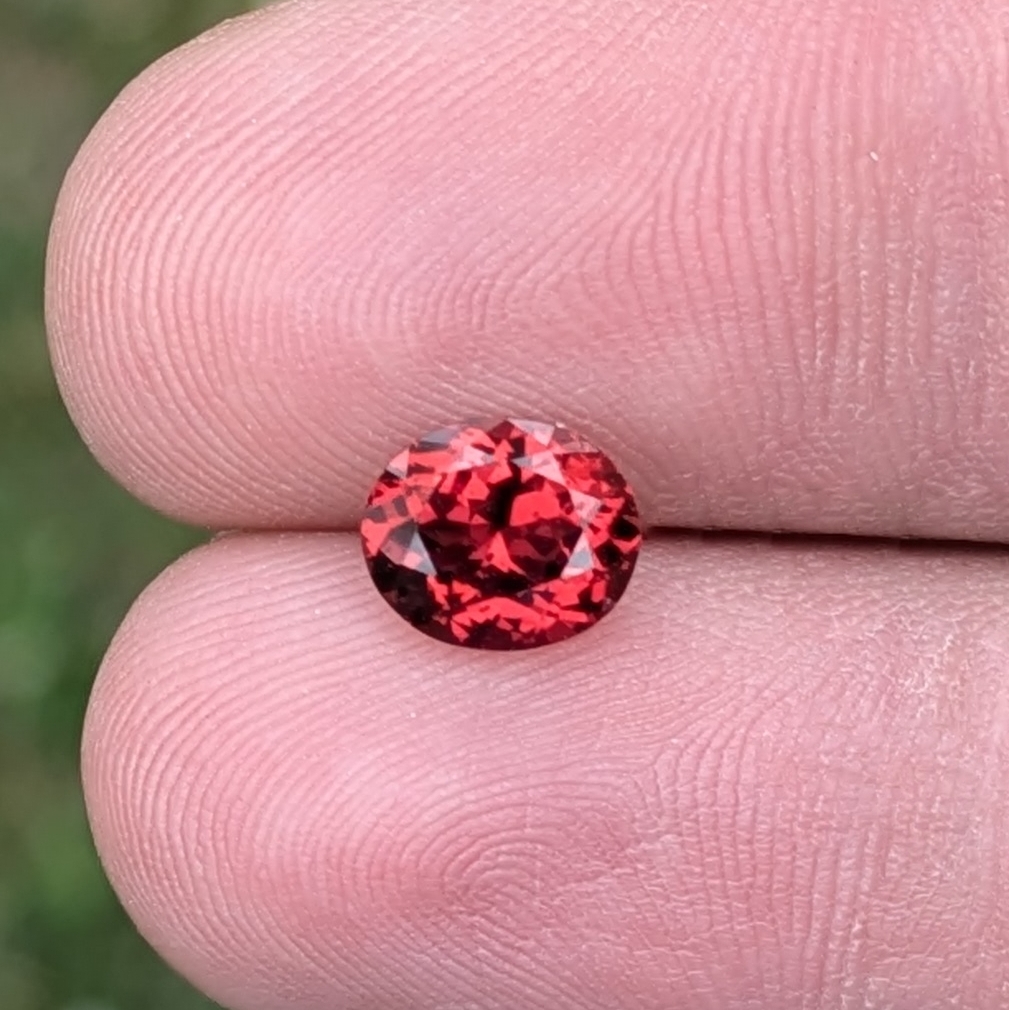 Well Cut Malaia Malaya Garnet Tanzania 1.72 ct  Litnon.com