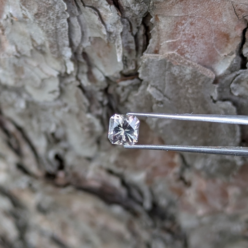 Nigerian Grey Pink Green Tourmaline 1.13 Carats Litnon.com