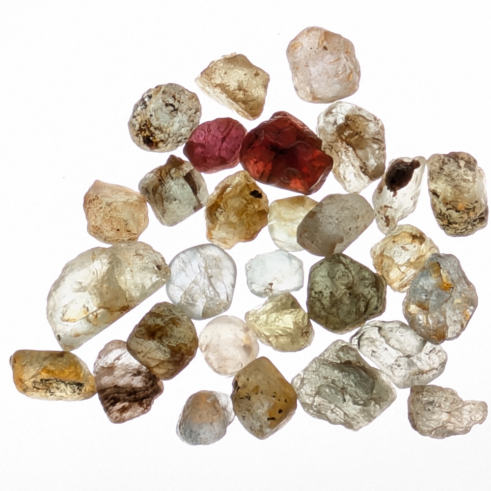 Unheated Natural Montana Sapphire Facet Rough 84 Carats Litnon.com