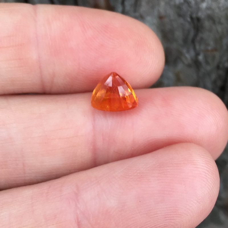 Glowing Color Mandarin Spessartite Garnet 4.80 Carats Litnon.com