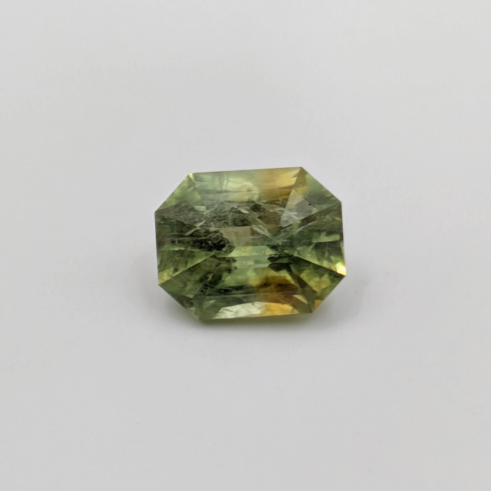 USA Cutting Yellow Green Montana Sapphire 1.92 Carats Litnon.com