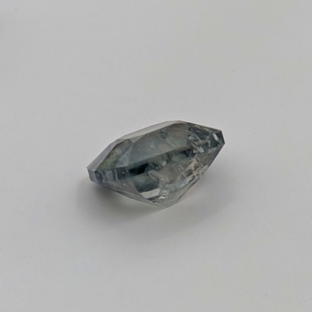 Large Natural Light Blue to Grey Montana Sapphire 3.17 Carats Litnon.com