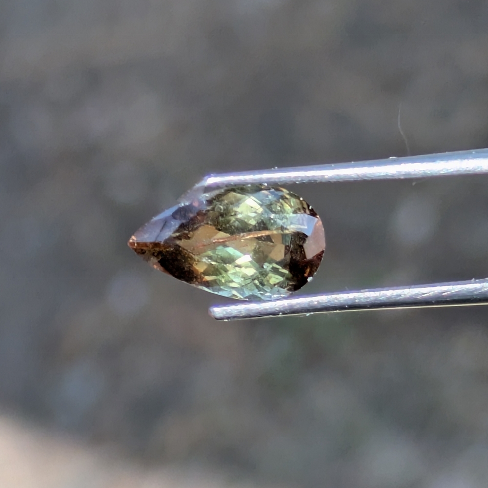 Big and Rare  Natural Andalusite Brazil 1.84 Carats Litnon.com