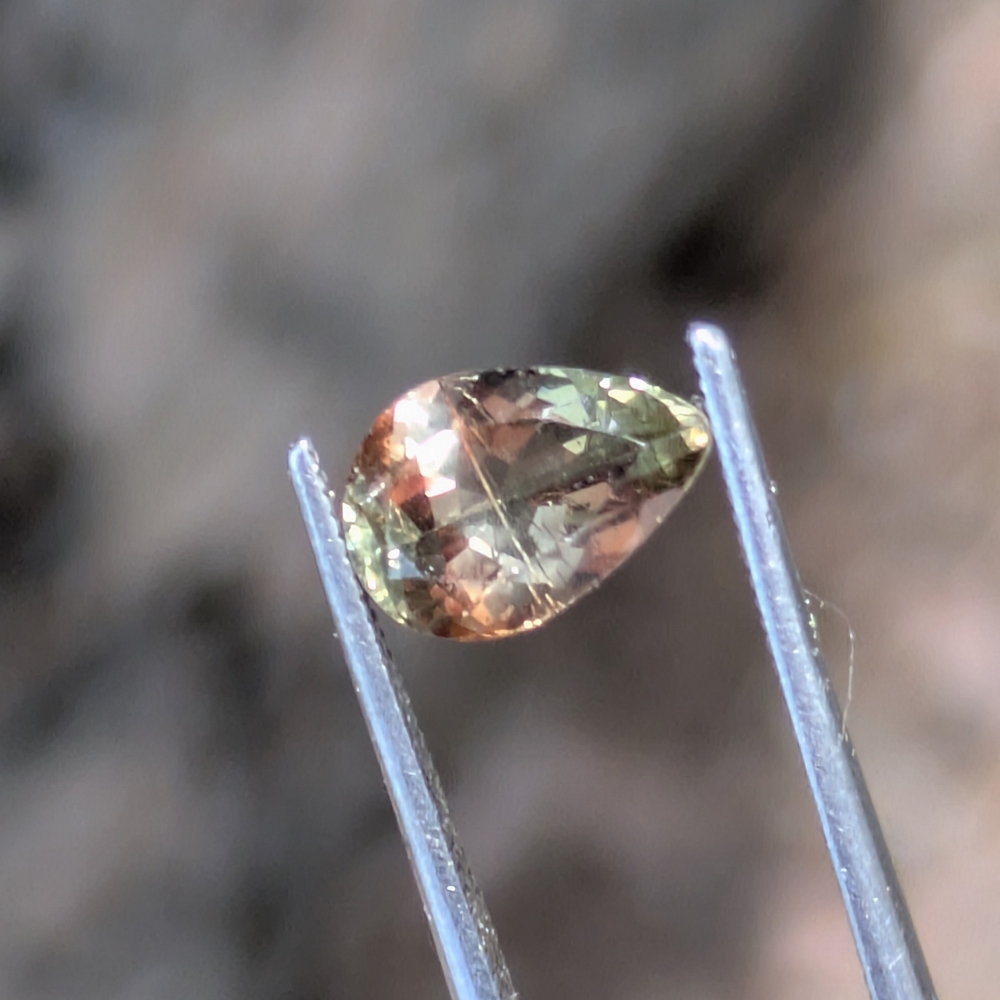 Rare Well Cut Natural Andalusite Brazil 1.24 Carats Litnon.com