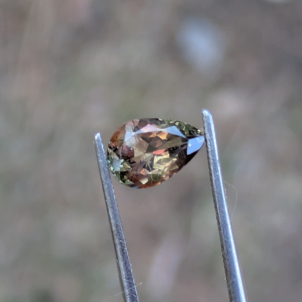 Rare Well Cut Natural Andalusite Brazil 1.24 Carats Litnon.com