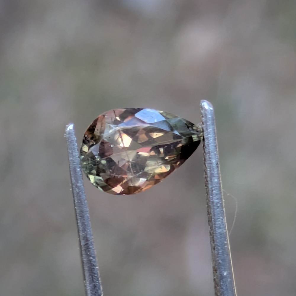 Rare Well Cut Natural Andalusite Brazil 1.24 Carats Litnon.com