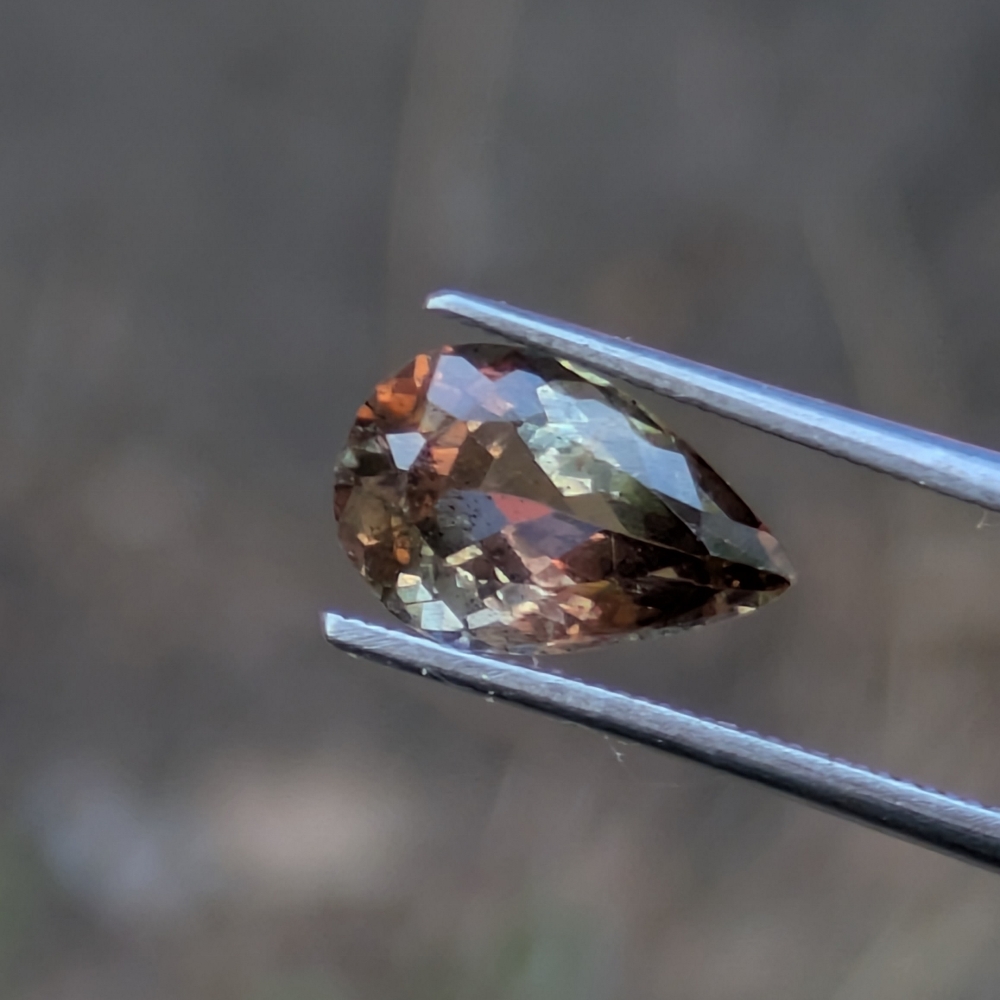 Big and Rare  Natural Andalusite Brazil 1.85 Carats Litnon.com