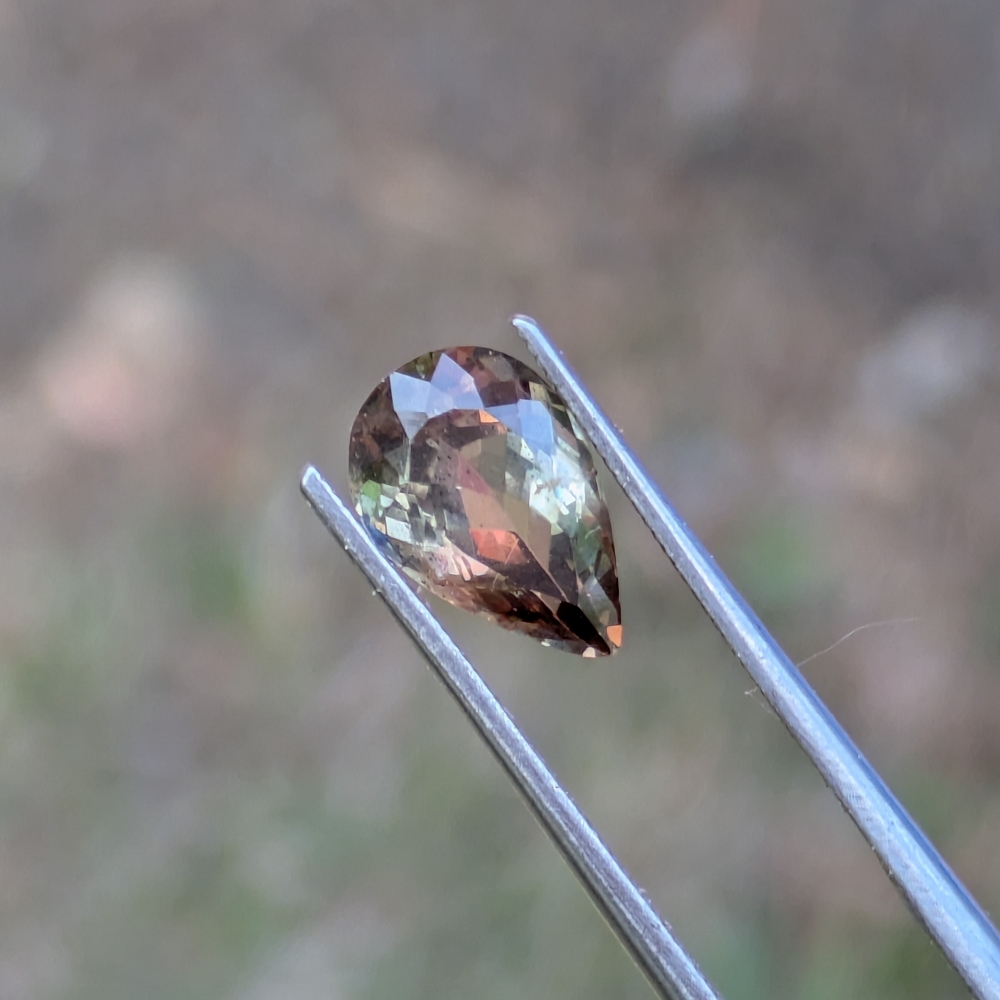 Big and Rare  Natural Andalusite Brazil 1.85 Carats Litnon.com