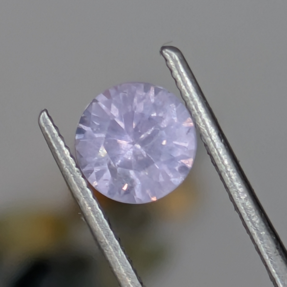 Unheated Color-Shift Pink to Lavender Montana Sapphire 0.64 Carats Litnon.com