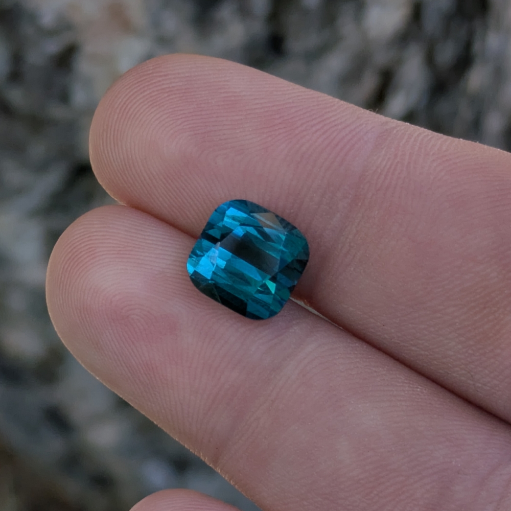 Deep Blue Afghanistan Indicolite Tourmaline 5.41 Carats Litnon.com
