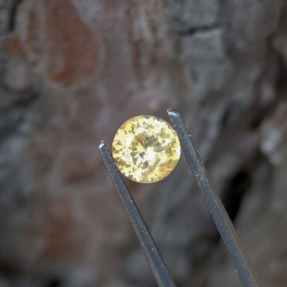 Pretty Yellow Montana Sapphire 0.59 Carats Litnon.com